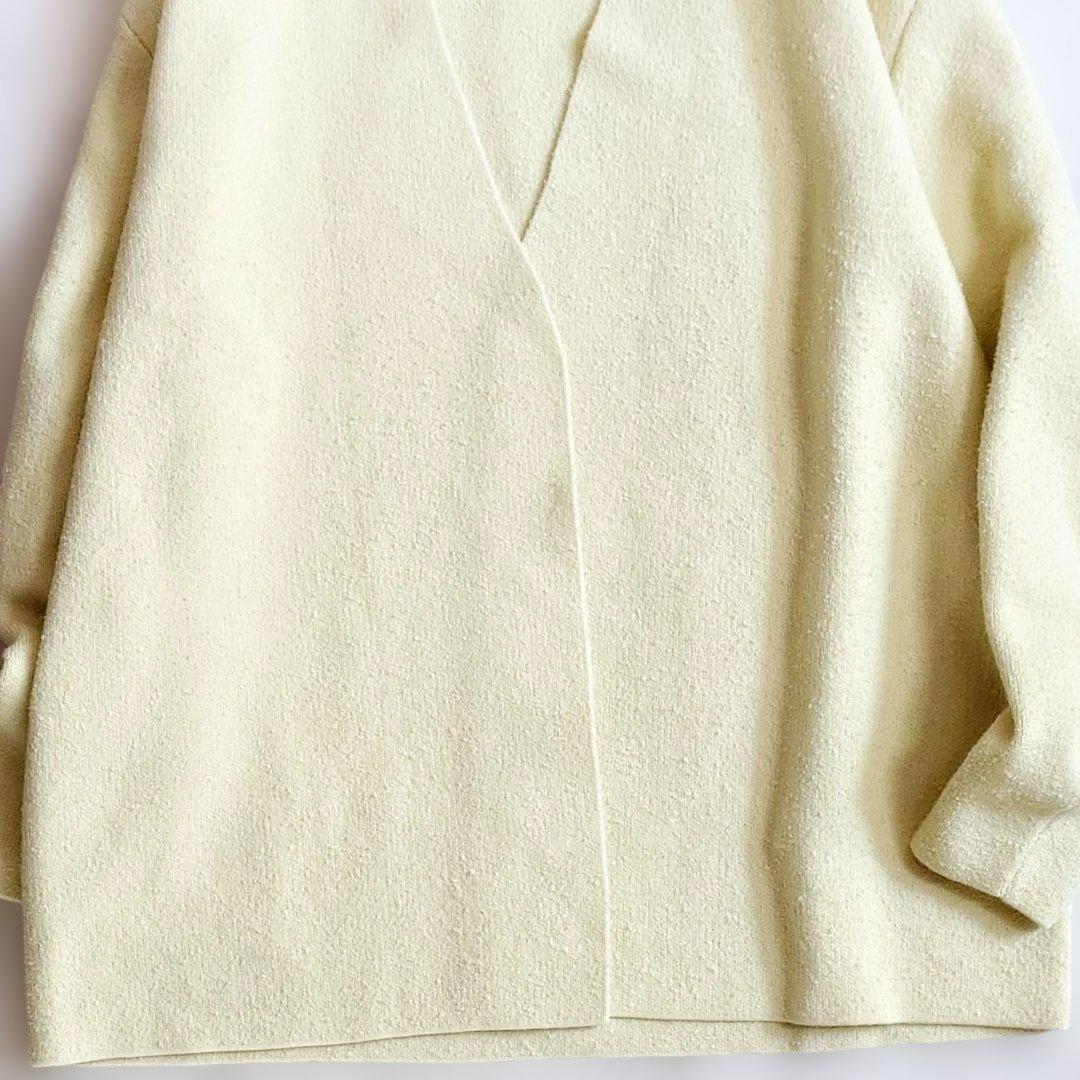 極美品✨24SS 定価4.8万 エストネーション フーディーコンビニットアウター