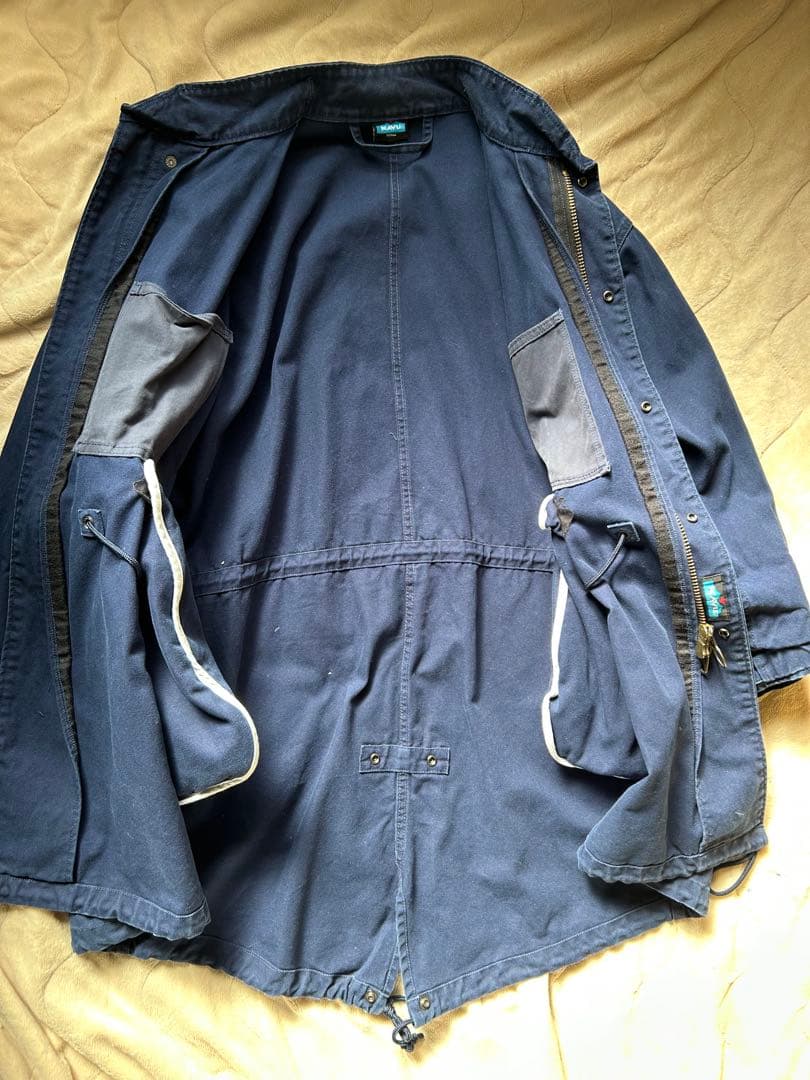 KAVU m65 フィッシュテール ネイビー モッズコート