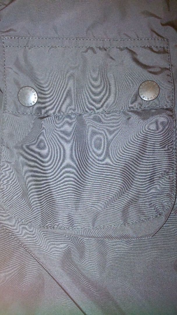 Barbour international ナイロンジャケット 42 ブラック
