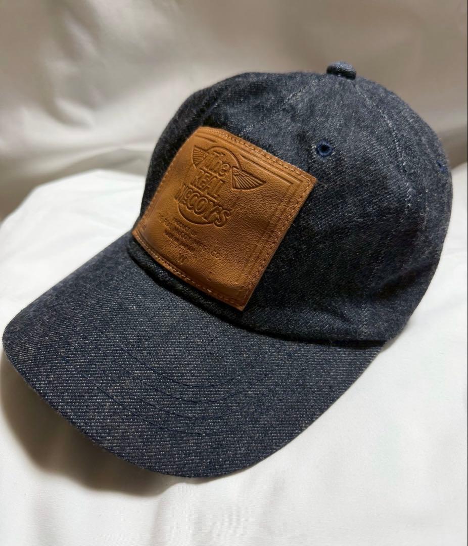 美品！The REAL McCOY'S/DENIM BASEBALL CAP