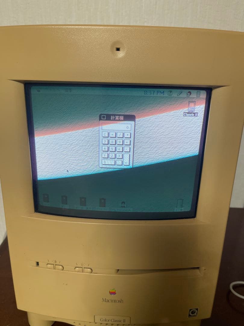 【ジャンク】Macintosh　Color Classic Ⅱ　現状販売