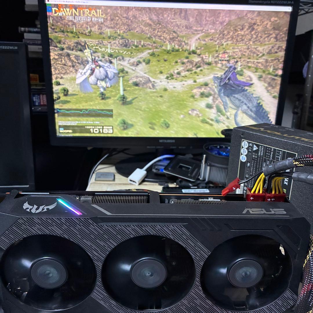 【訳あり動作品】ASUS RX5700XT TUF GAMING 出力制限あり