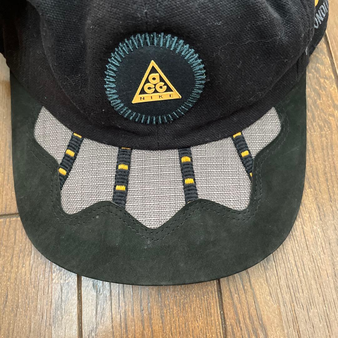 90s NIKE ACG レザービルキャップ デッドストック 超希少 ストリート
