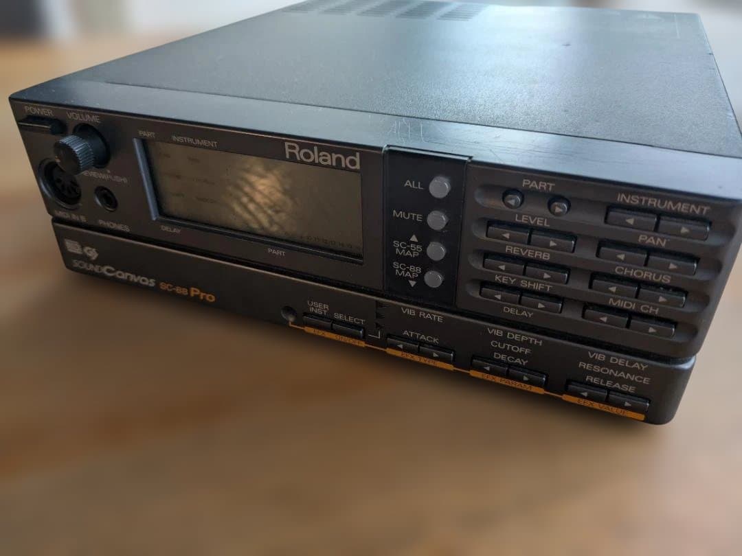 Roland Sound Canvas SC-88 Pro 音源モジュール