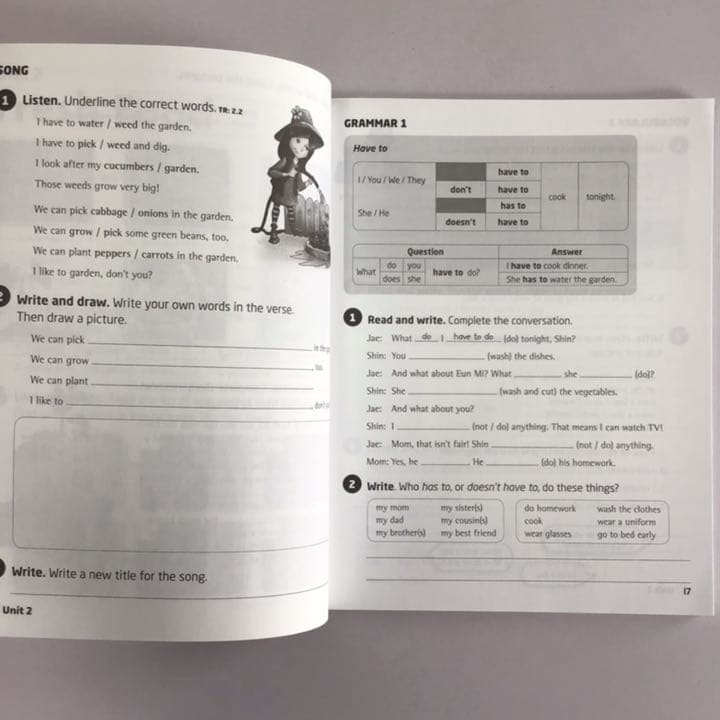 【大幅値下げ】英語教材「Our World 4」10冊セット