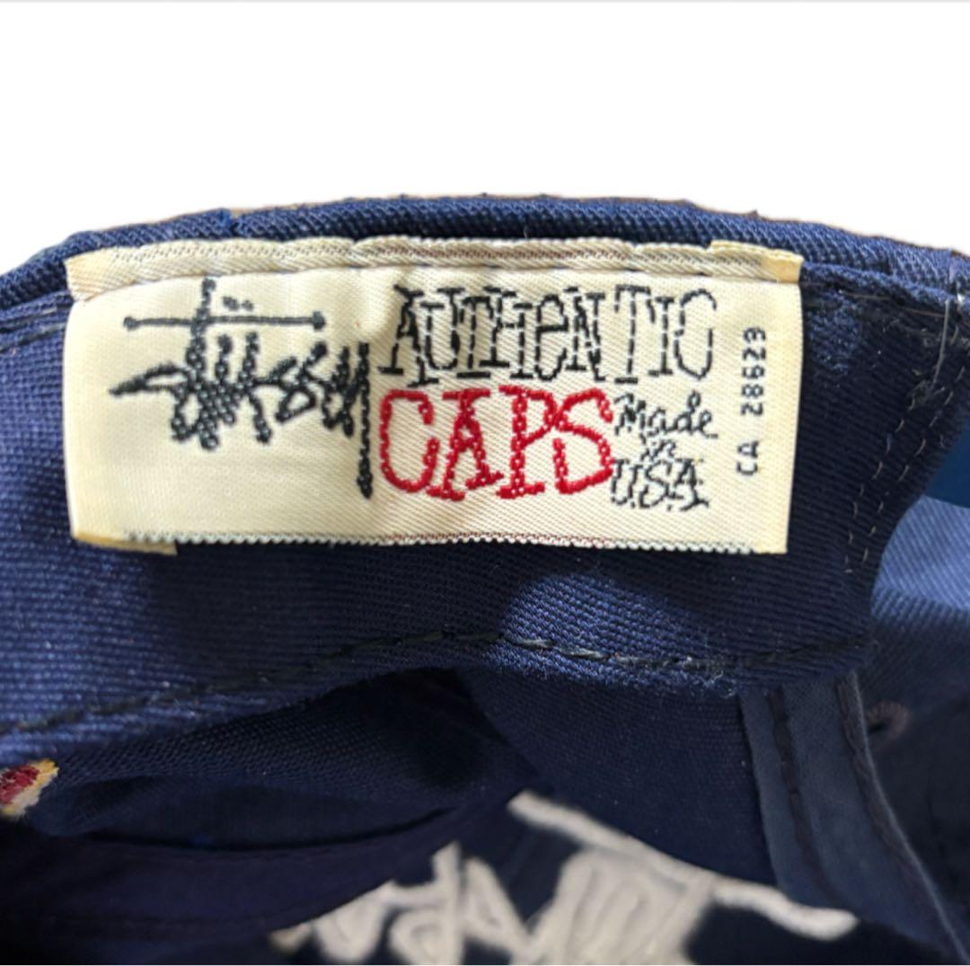 old stussy 90s cap 白タグ
