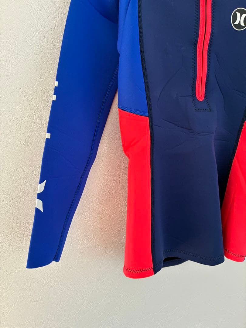 Hurley ハーレー ウェットスーツ 青・赤 バイカラー　8