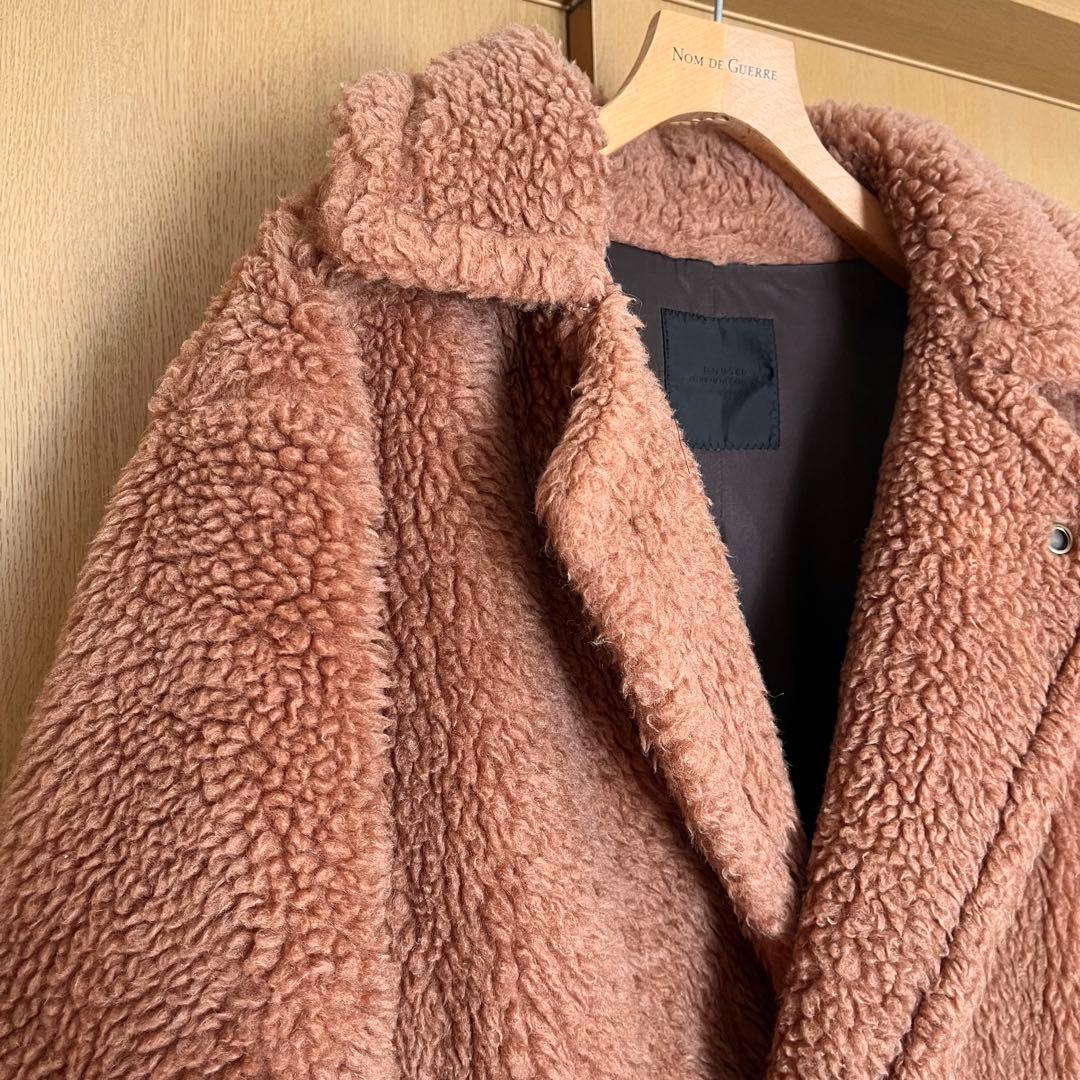 UNUSED アンユーズド 19aw ボアコート テディベアコート キャメル