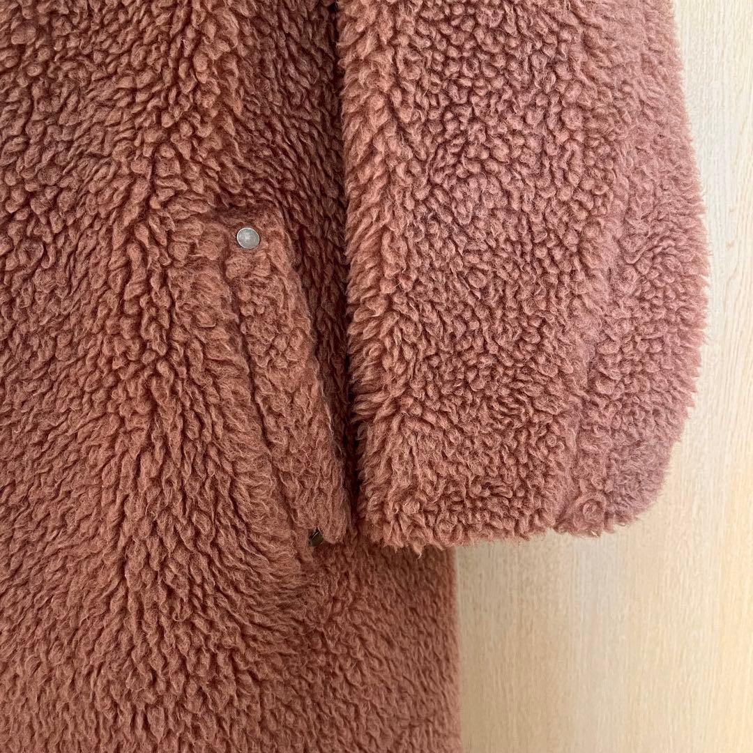 UNUSED アンユーズド 19aw ボアコート テディベアコート キャメル