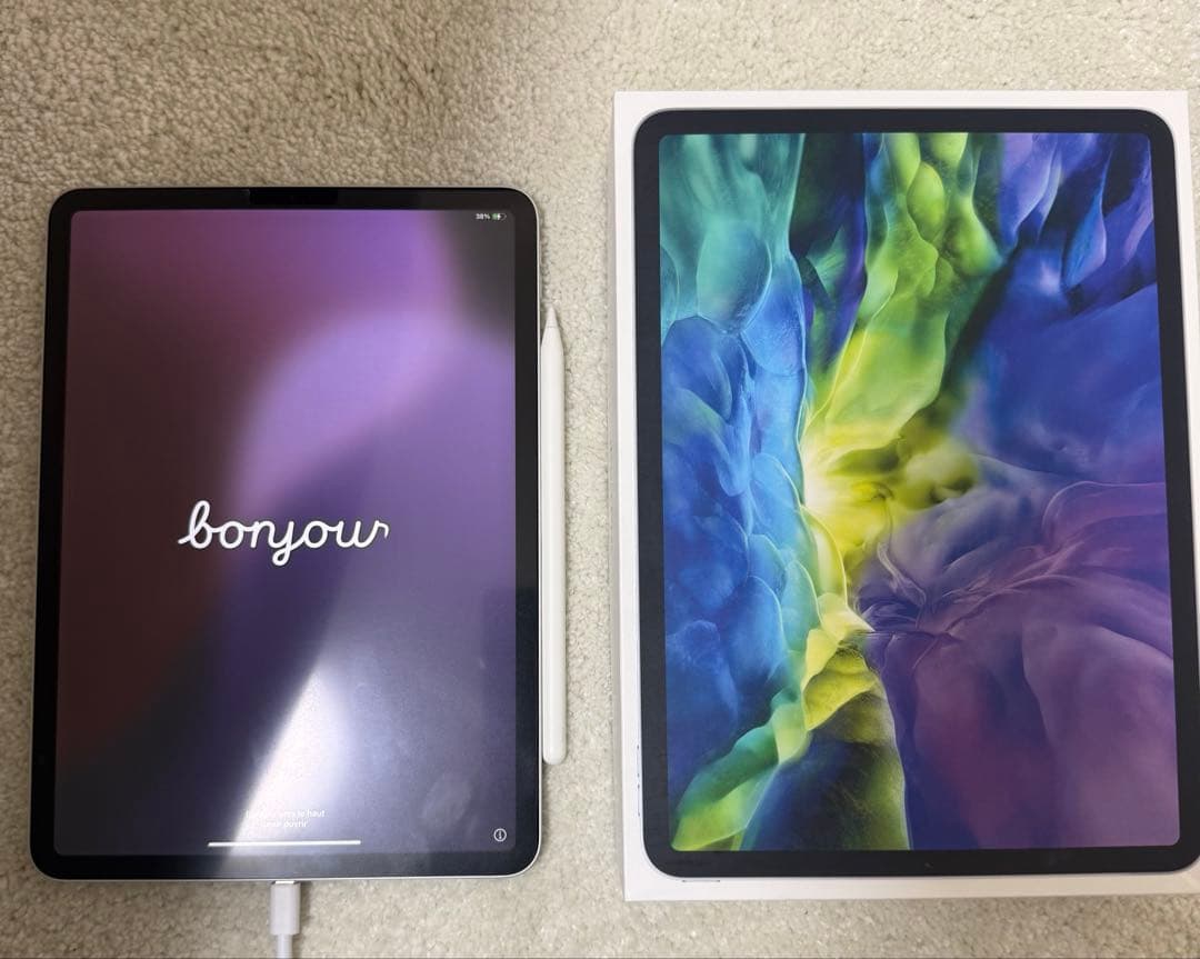 iPad Pro 11インチ 128GB シルバー&Apple Pencil