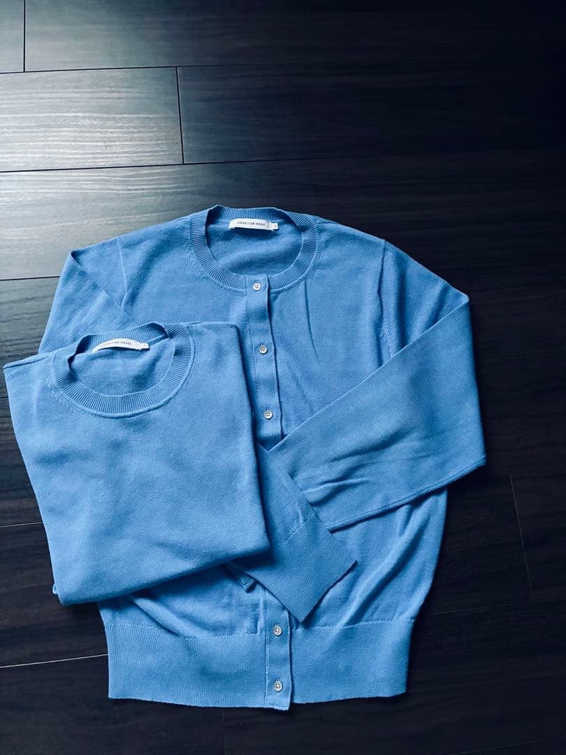 AMERICAN HOLIC SET UV加工 ニットカーディガン+プルオーバー
