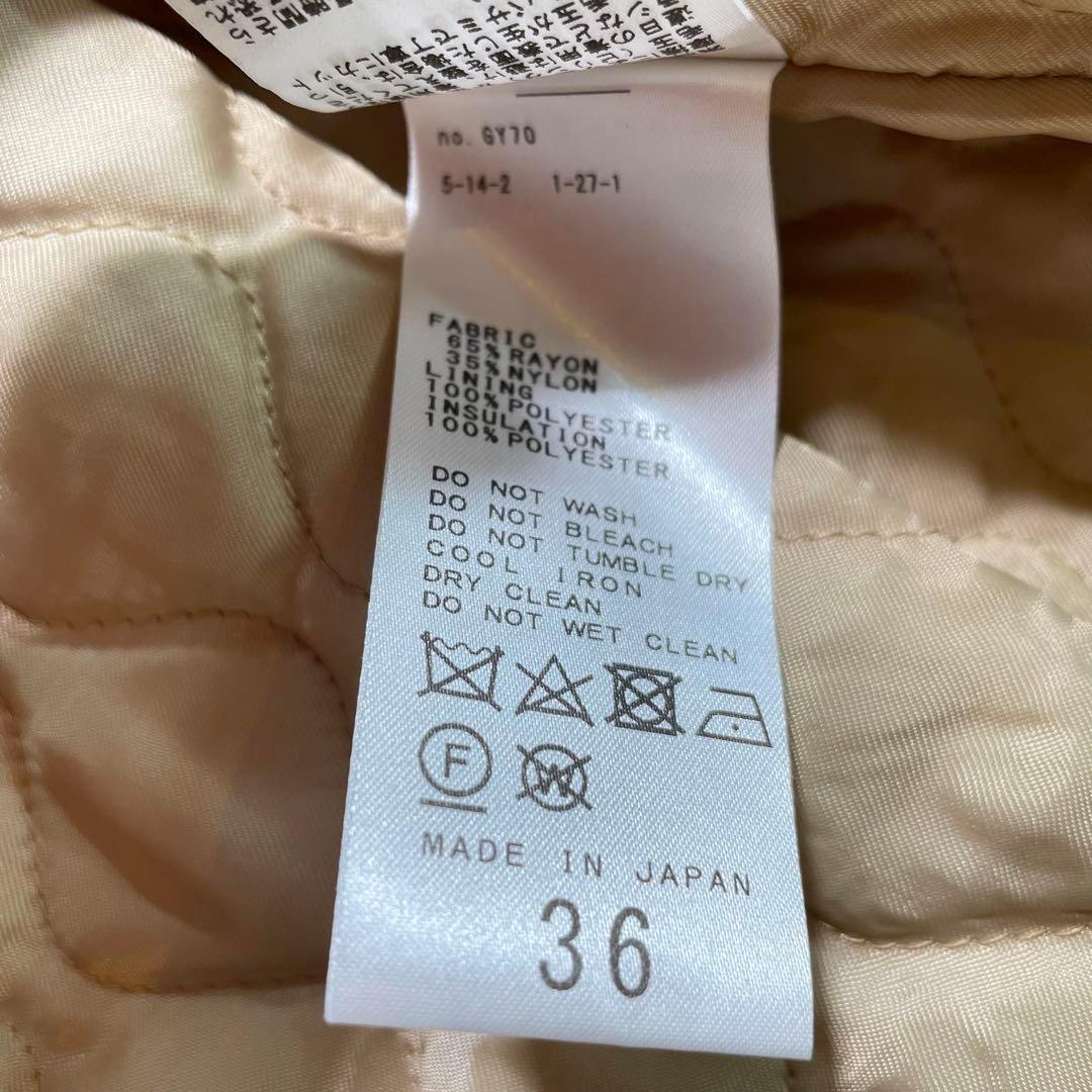【スピックアンドスパン】トリプルクロスビッグジャケット 36 新品 タグ付き