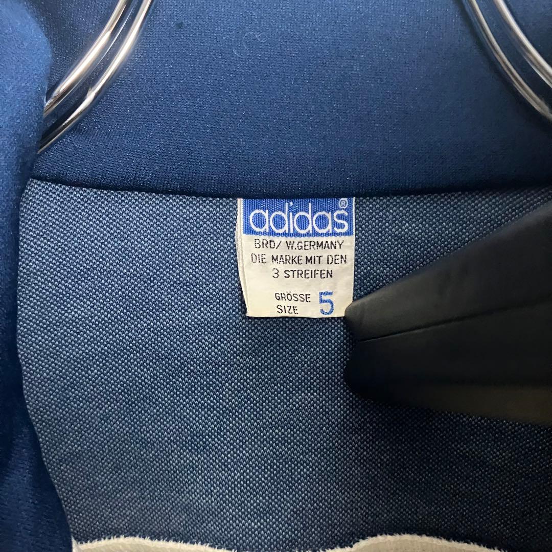 【アユニD着用】即売モデル 70s 80s adidas 西ドイツ 白 紺