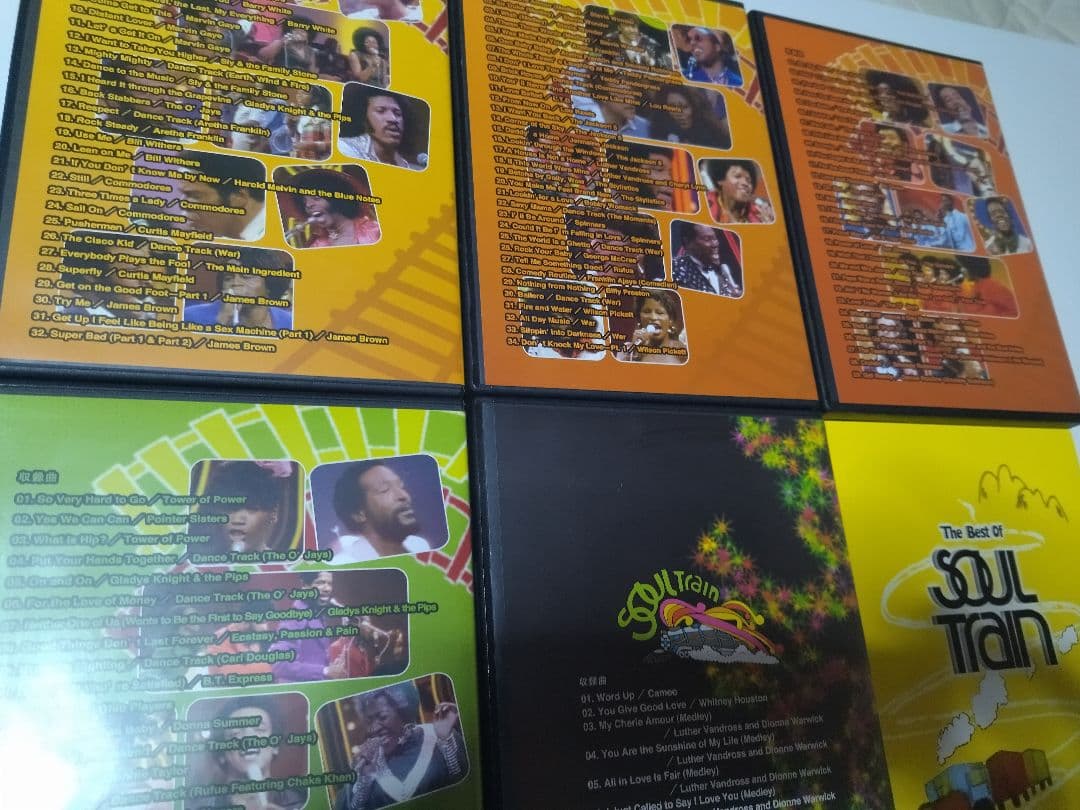 ソウルトレイン Best Of SOUL Train DVD BOX 5枚組