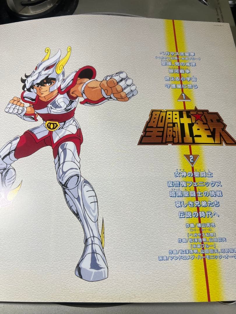 レア盤‼︎ 聖闘士星矢 音楽集 ORIGINALSOUNDTRACK LPレコード