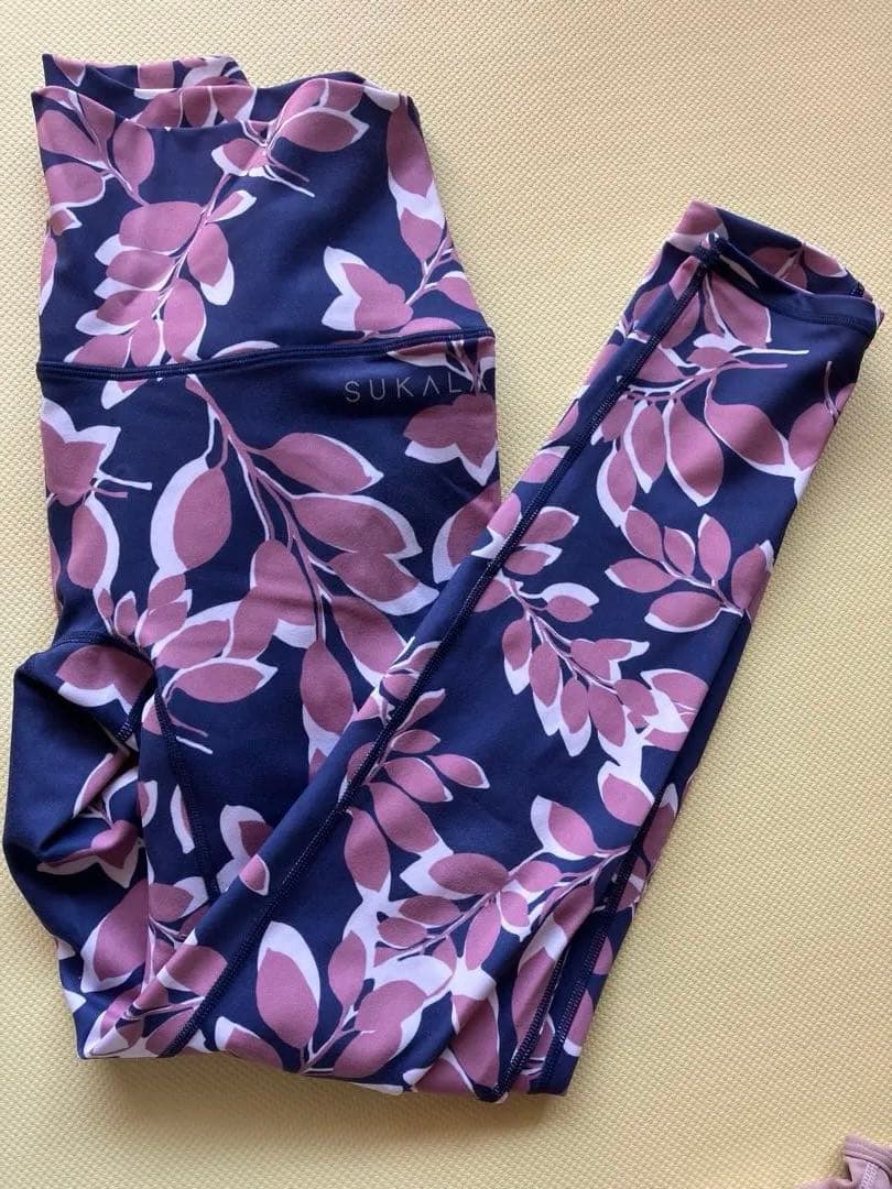 SUKALA 花柄 無印ヨガウェア サイズS