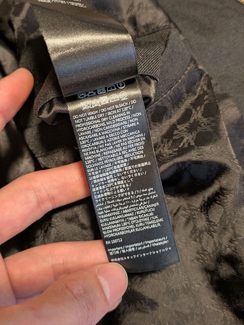 AMIRI　ビジュー装飾　ジップブルゾン　50