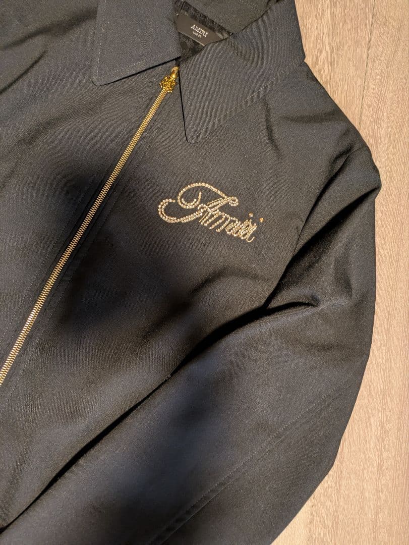 AMIRI　ビジュー装飾　ジップブルゾン　50