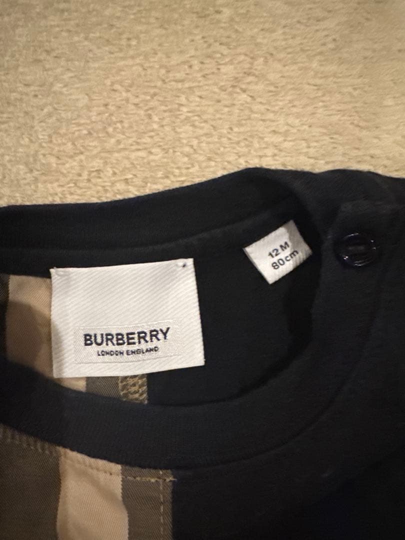 週末限定値下げBURBERRYバーバリー　ワンピース 80サイズ現行タグ