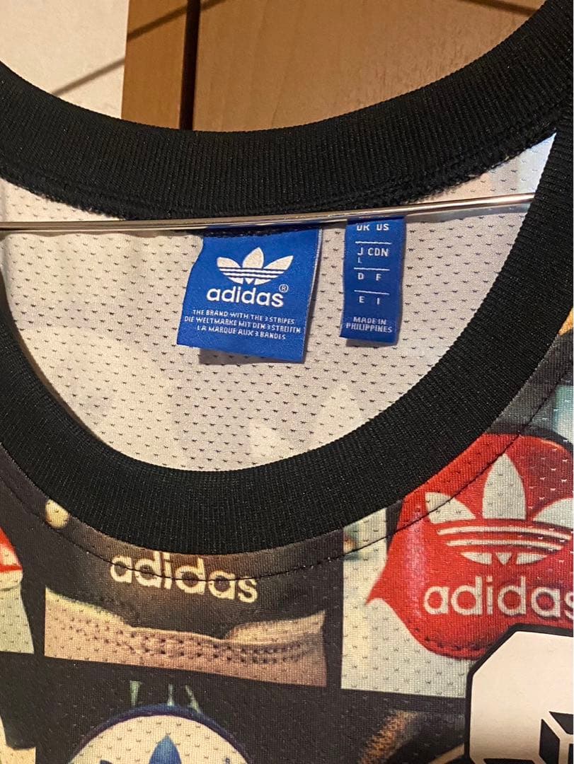 美品⭐︎adidas 即完売品シューズプリント タンクトップ