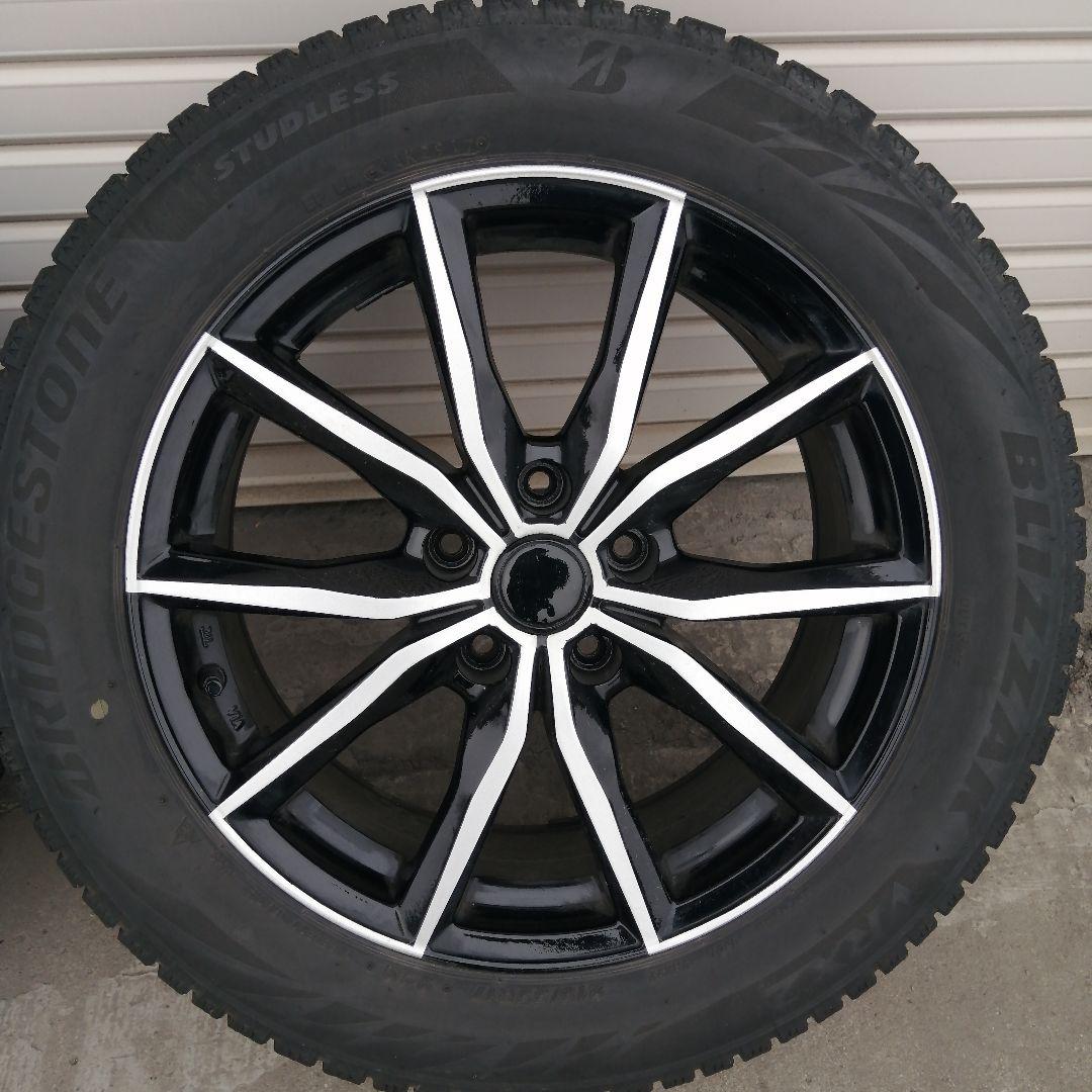 17インチ　スタッドレスタイヤホイール　4本セット　215/55R17