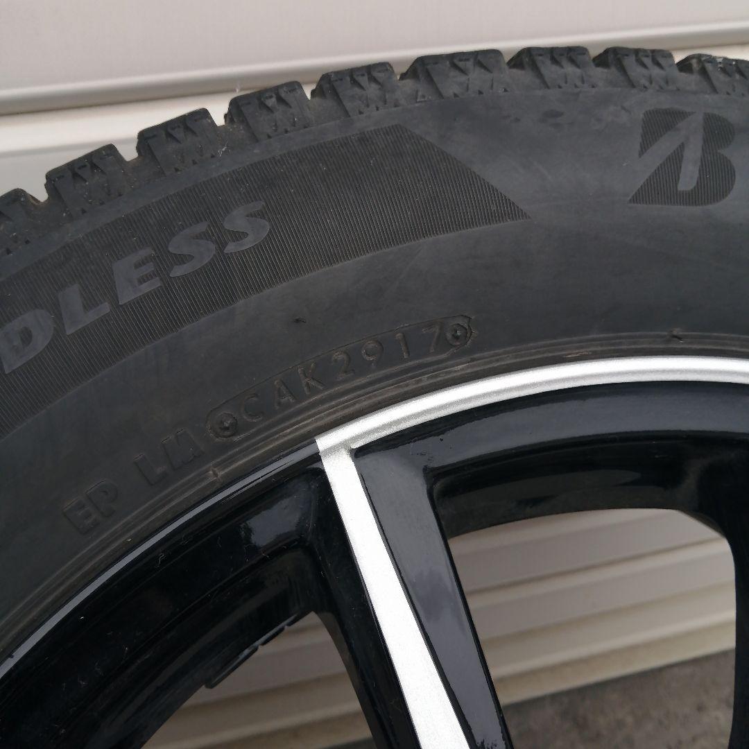 17インチ　スタッドレスタイヤホイール　4本セット　215/55R17