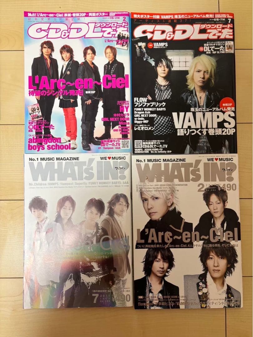 L'Arc〜en〜Ciel VAMPS HYDEラルクまとめ売り