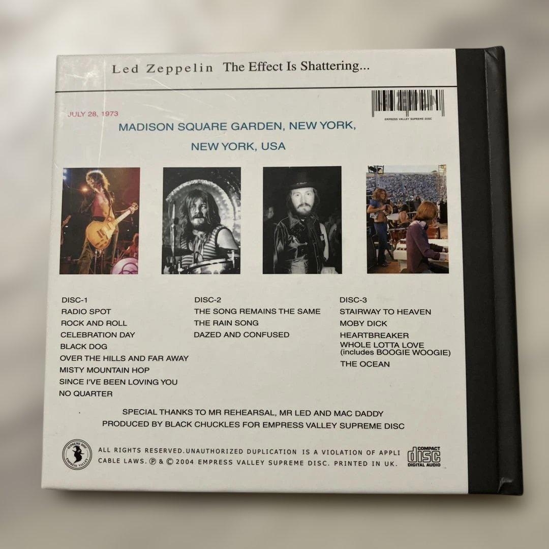 洋楽 LED ZEPPELIN empress valley JULY 28,1973