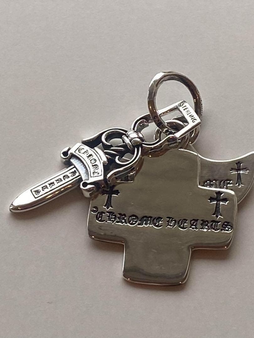 【新品】Silver 925 スリートリンケッツ ペンダントチャーム ダガー