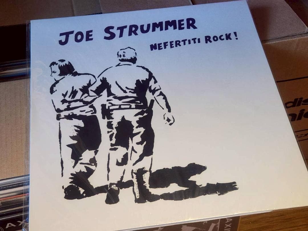 JOE STRUMMER NEFERTITI ROCK! カラーLP clash