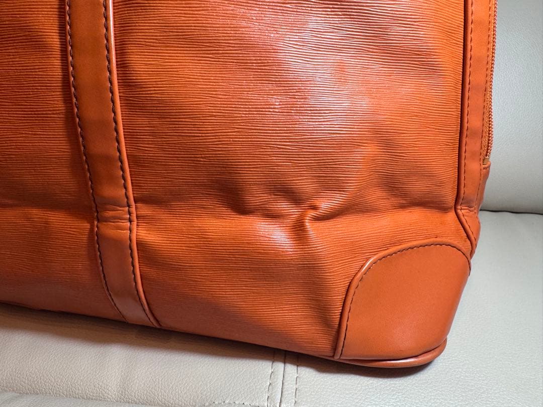【BALENCIAGA】ボストンバッグ オレンジ