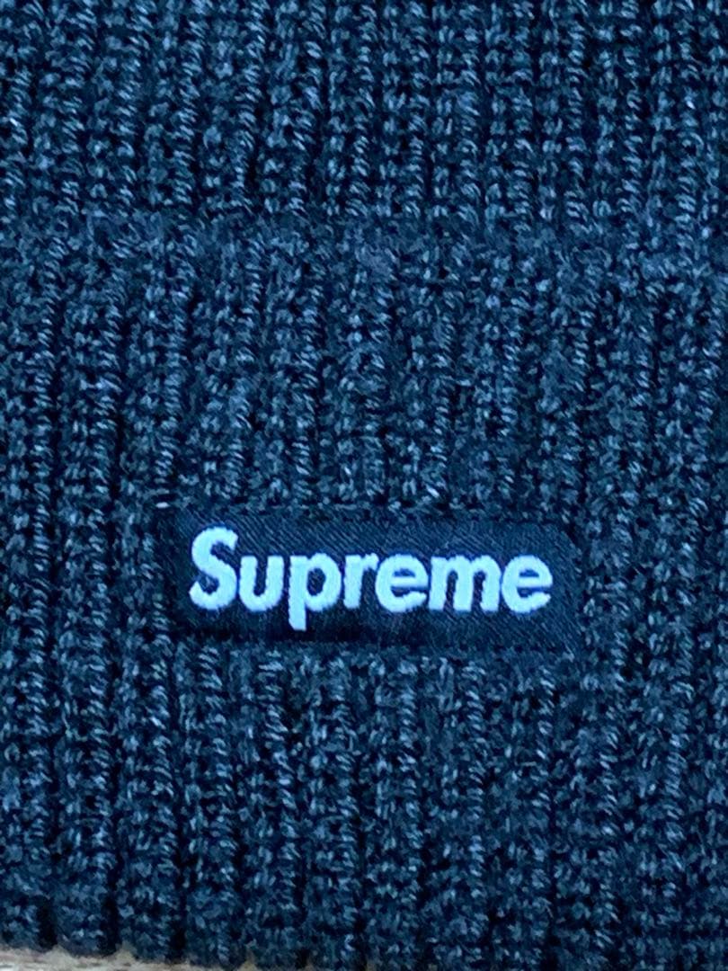 【Supreme】Small Box Logo Beanie チャコールグレー