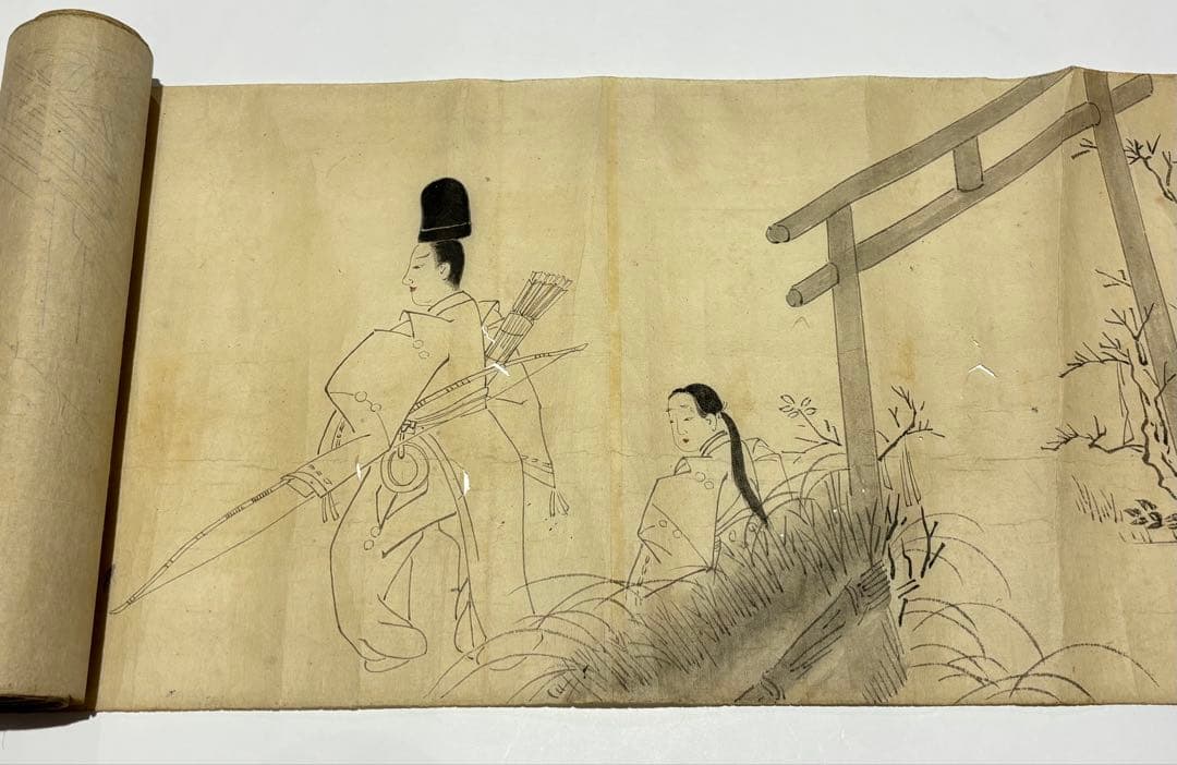 「源氏灌頂巻」江戸時代後期頃写 1巻|春画 艶本 浮世絵 源氏物語 和本