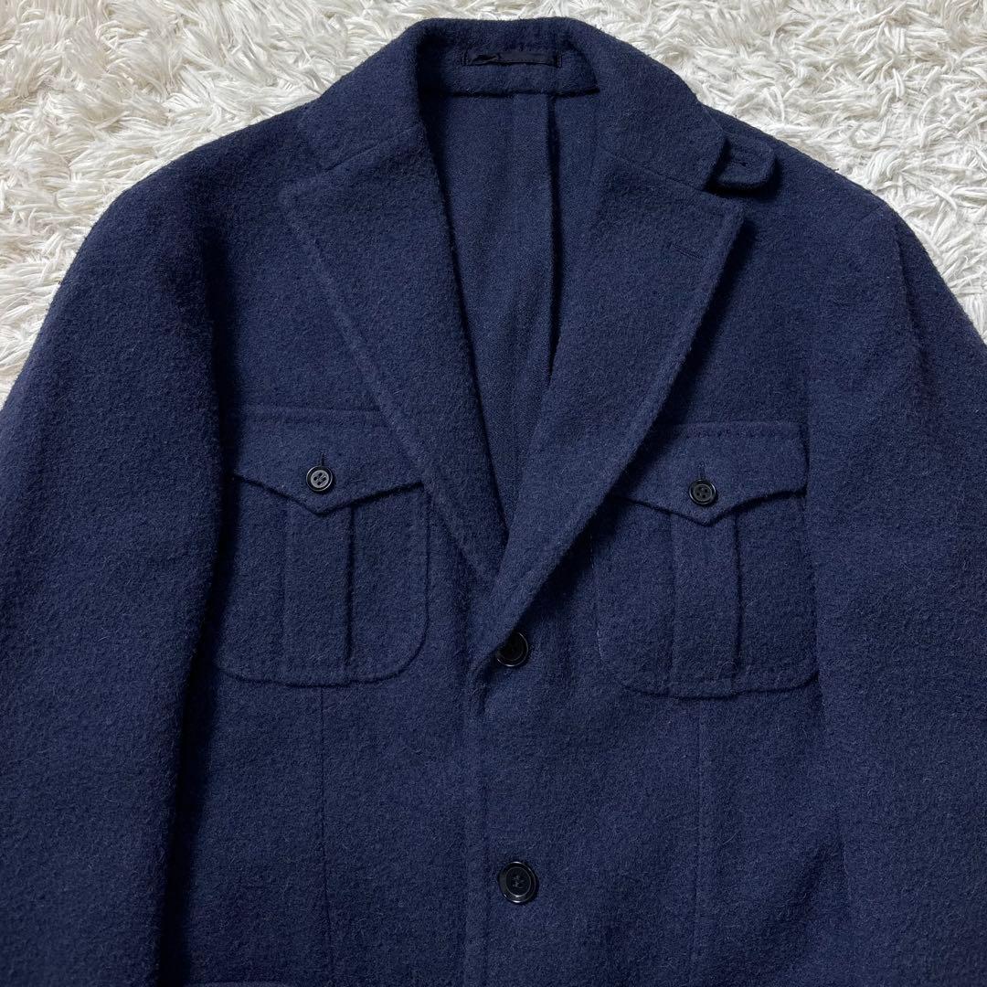 RING JACKET アルパカサファリジャケット テーラード