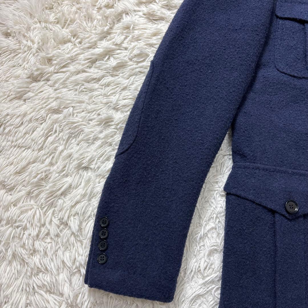 RING JACKET アルパカサファリジャケット テーラード