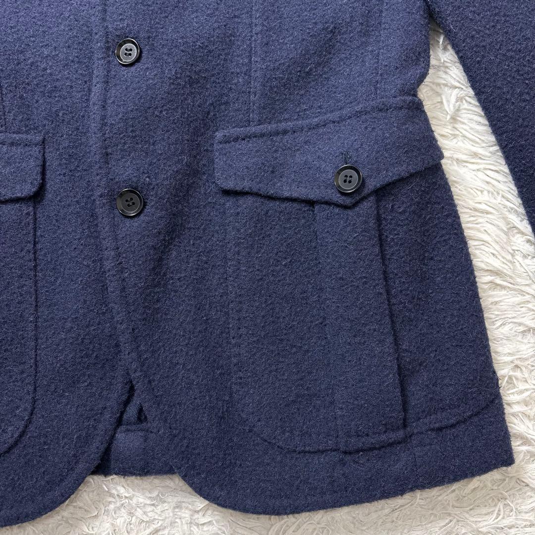RING JACKET アルパカサファリジャケット テーラード