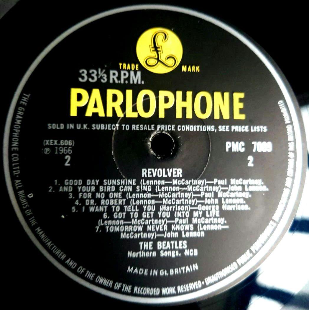 UK盤初回R/GThe Beatles REVOLVER