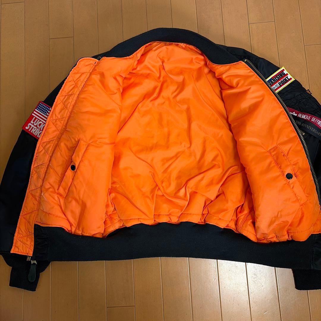 【美品】ALPHA（アルファ）MA-1フライトジャケット　Lサイズ