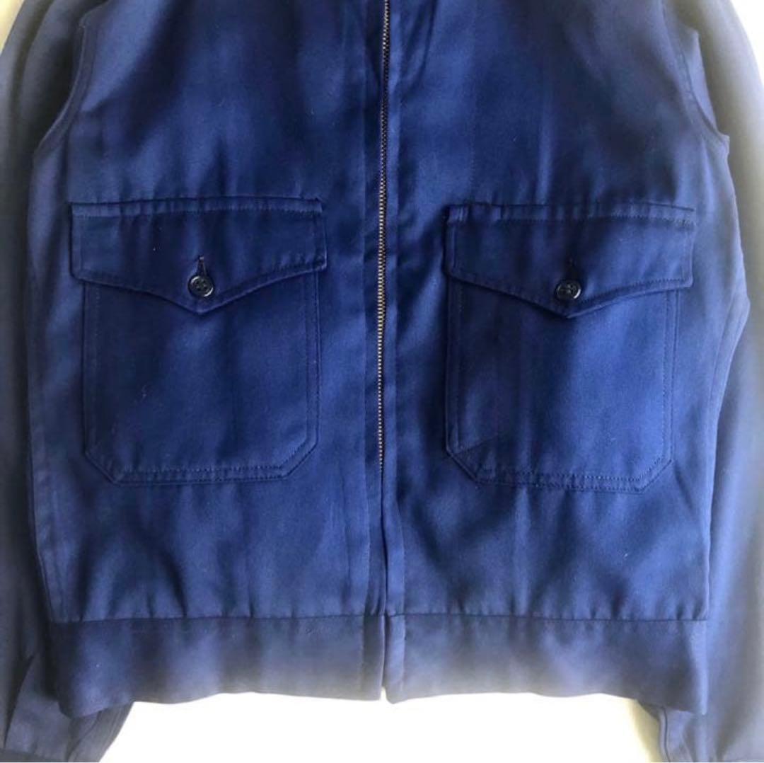 60s　USA製　\"MR.2PLY\"　レーヨン混ワークジャケット　size36R