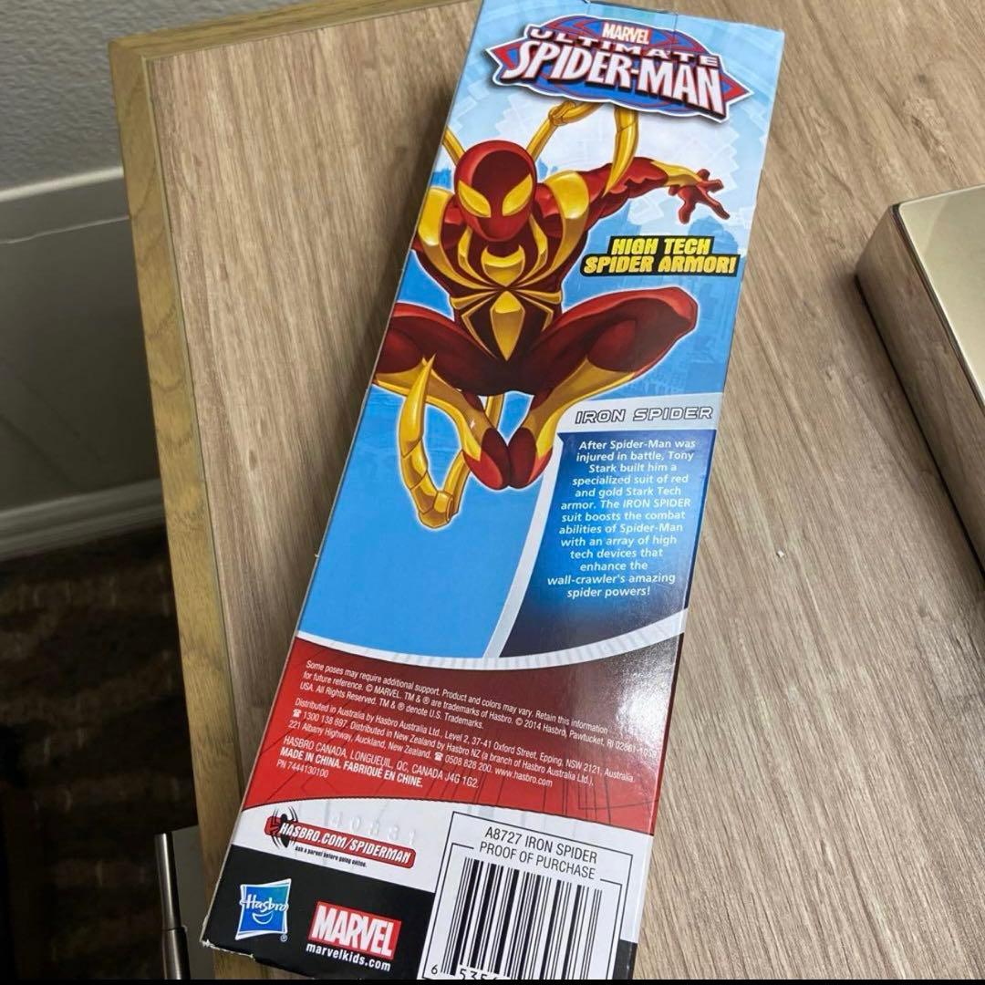 US直輸入Ultimate アイアンスパイダータイタンヒーローシリーズフィギュア