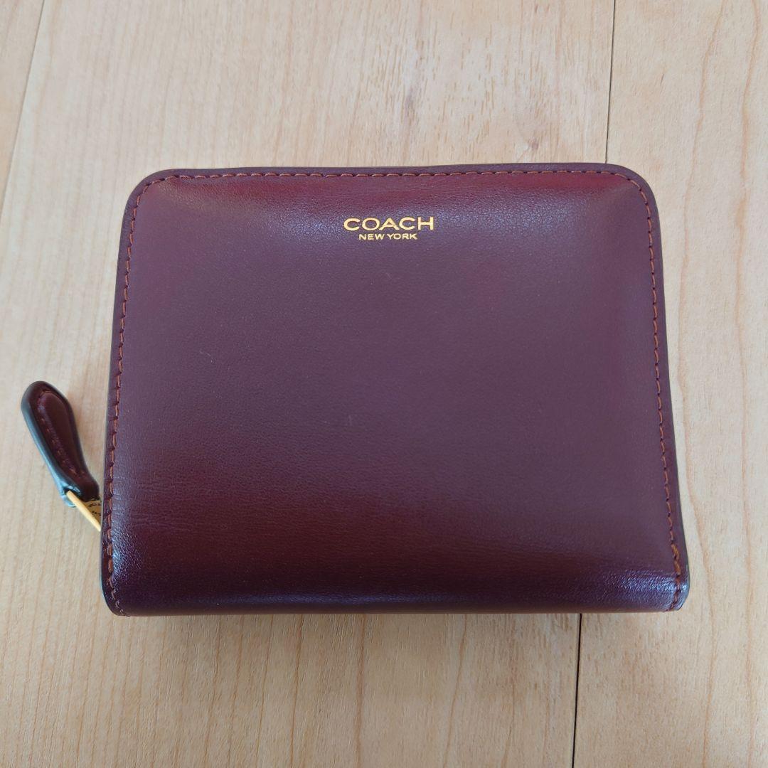 COACH コーチ ニューヨーク ビルフォールド ウォレット 折り財布