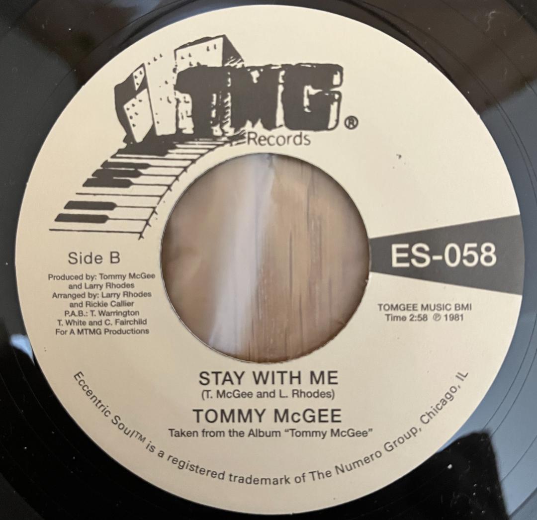 洋楽 7\"  McGEE NOW THAT I HAVE YOU