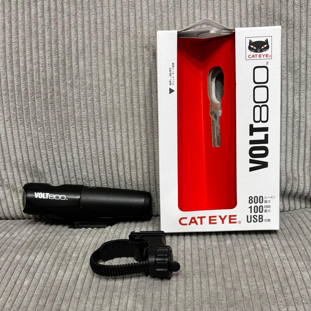 中古 CATEYE VOLT800 LEDライト