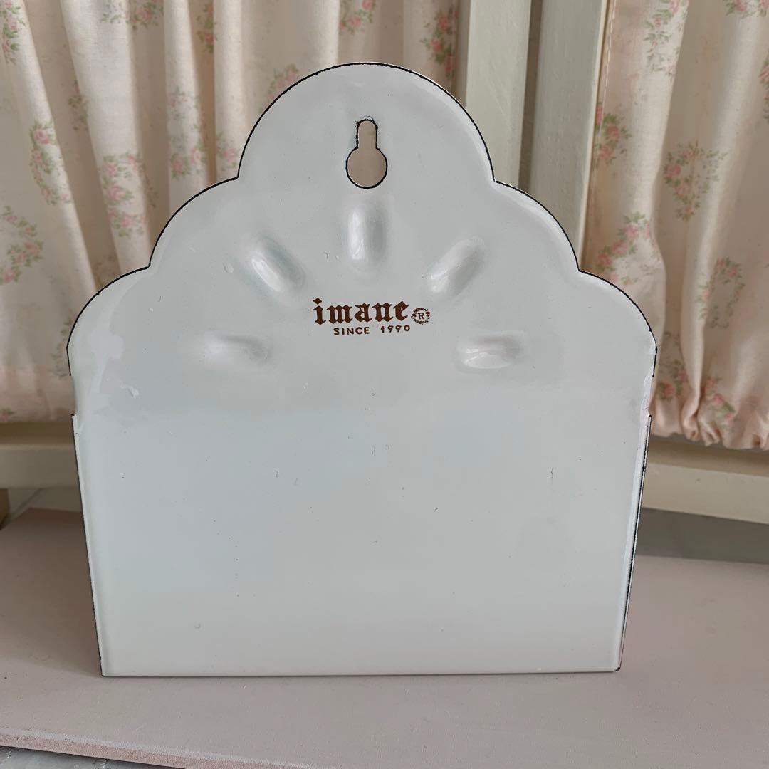 イマン ♡ imane♡ダイアナローズ♡アルメット缶♡ホーロー