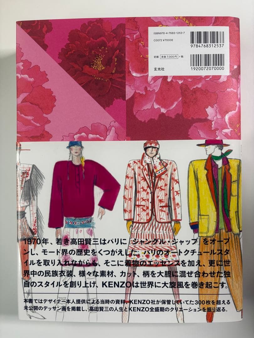 KENZO TAKADA 高田賢三 ファッションデザイン画アーカイブス