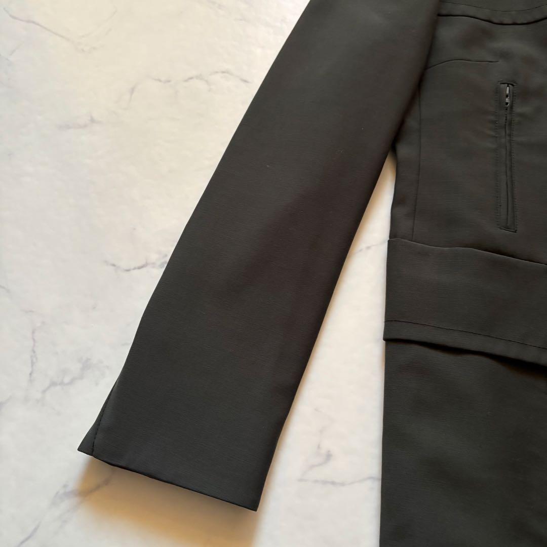 美品 GUCCI グッチ トムフォード期 ウールジャケット カーキ 比翼 42