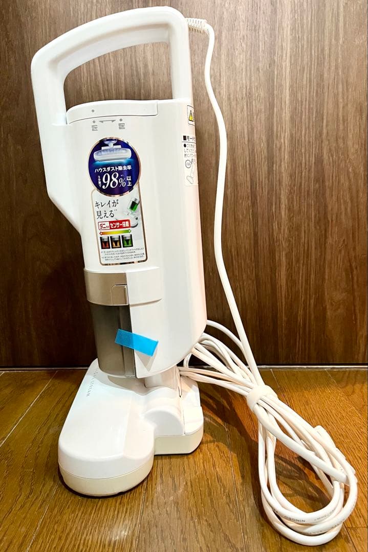 【未使用】アイリスオーヤマ　超吸引ふとんクリーナー　専用使い捨てフィルター付き
