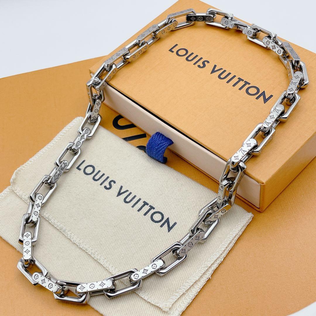 箱、保存袋LOUIS VUITTON コリエ　チェーン　ネックレス　モノグラム