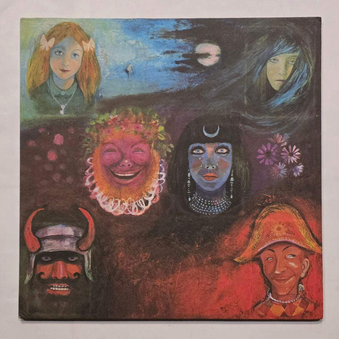 US初期MONARCH盤 AT刻印 King Crimson Poseidon