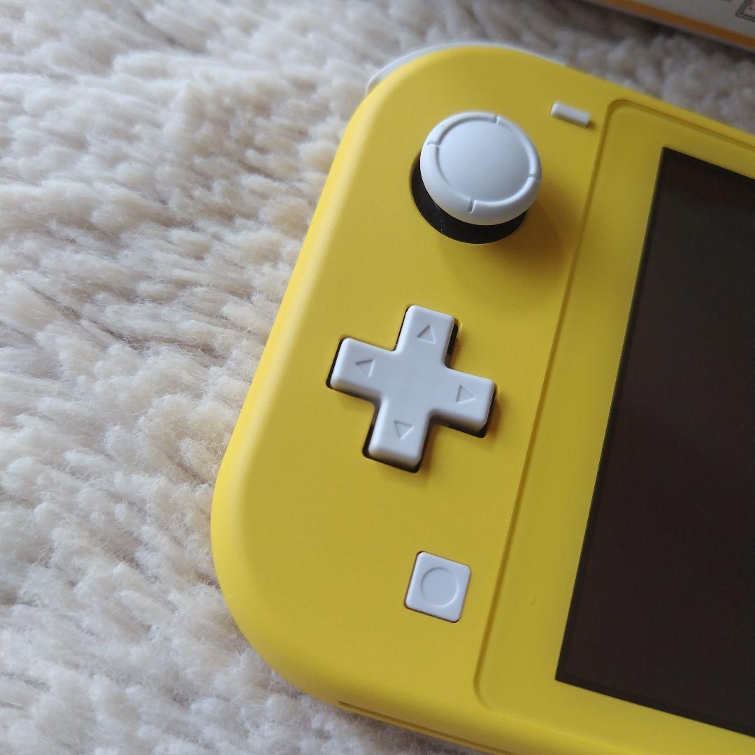 Nintendo Switch lite/イエロー/本体/充電器/あつ森カセット